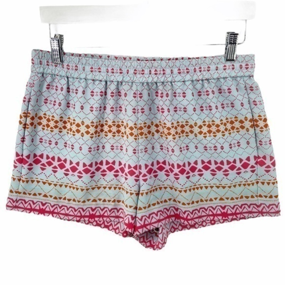 BcbgMaxAzria Isacc Aqua Mist Printed Pull On Short‎